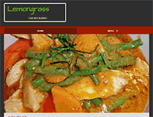 Tablet Screenshot of lemongrassthai.ca